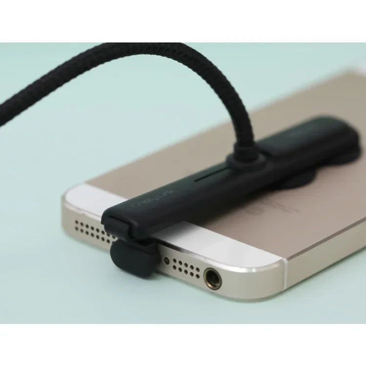 iWalk Crazy Link Gaming Charging Lightning Cable - Black - Tashqila iWalk Crazy Link Gaming Charging Lightning Cable - Black - Tashqila